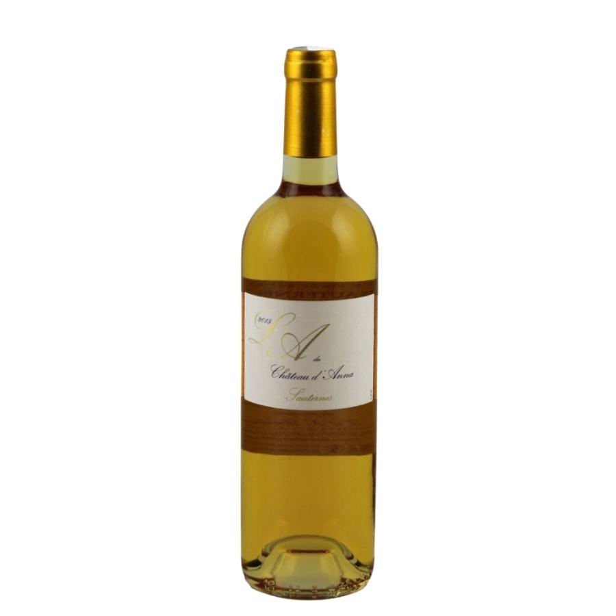 Château d'Anna - l'A de Château d'Anna - Sauternes - 2010 - 37,5cl