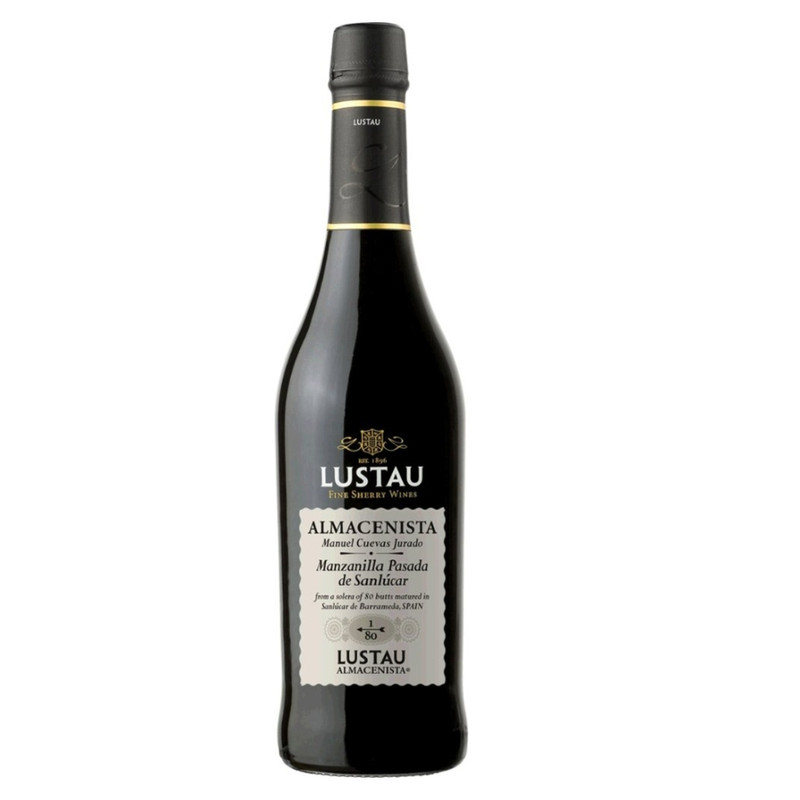 Lustau Manzanilla Almancenista Pasada de Sanlucar 1:80 Cueva 50cl