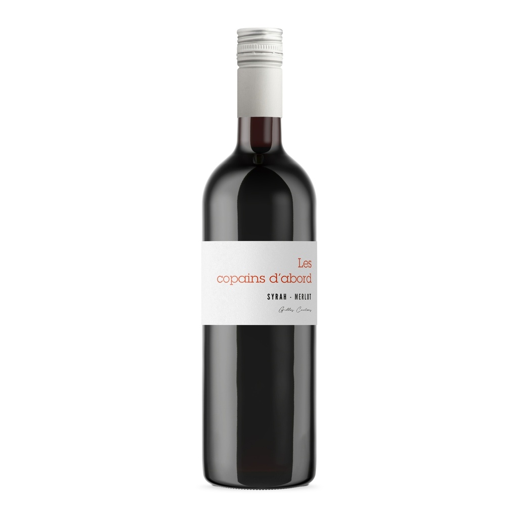 Les Copains d'Abord - Syrah-Merlot Rouge - 2023