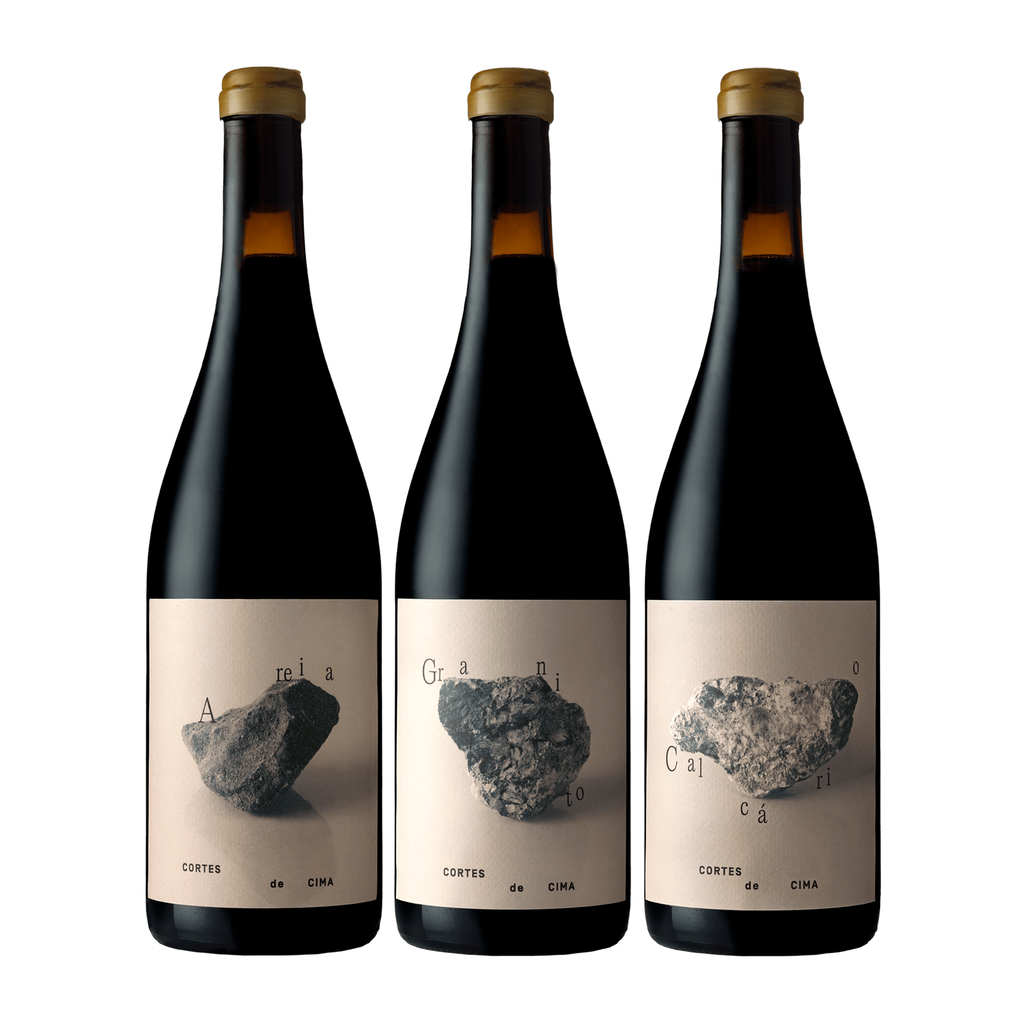Cortes De Cima - Trilogia de terroirs: Areia, Granito, Calcário - 2021 - 3fl in box