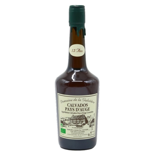[CAL003] Domaine de la Galotière - Pays d'Auge - Calvados 15 ans - 42%vol. - 70cl