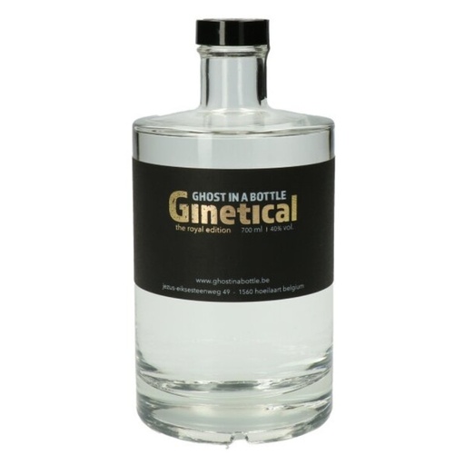 [GHOST10] Ghost in a bottle - Ginetical Royal Gin - 40%vol. - 70cl