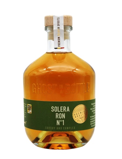 [GHOST15] Ghost in a bottle - Rum - Solera n° 1 - 46%vol. - 70cl