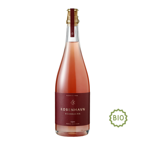 [KOB403] København - Rosa Rugosa - Alcoholvrije Kombucha - 0%vol.